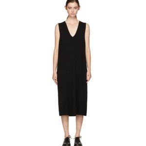 Alexander Wang Black Knit Vneck Dress